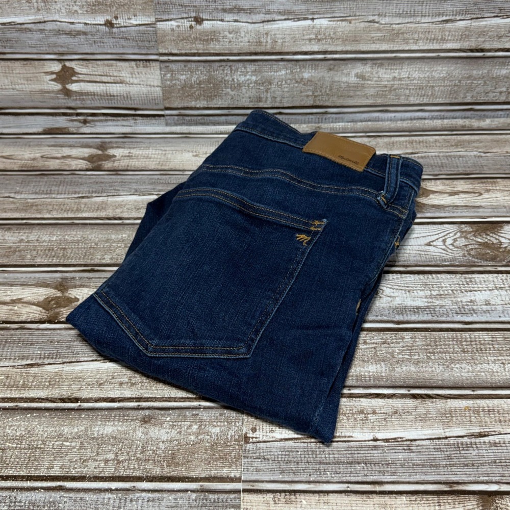Madewell 9" Mid-Rise Skinny Jeans Womens 35 Blue Denim Stretch Casual Classic